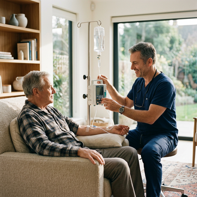 IV infusion therapy at home